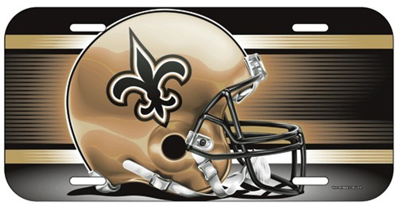 New Orleans Saints License Plate