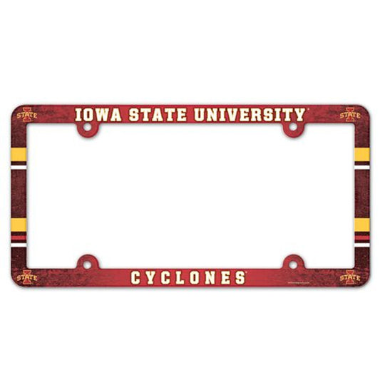 Iowa State Cyclones License Plate Frame - Full Color