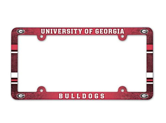 Georgia Bulldogs License Plate Frame - Full Color