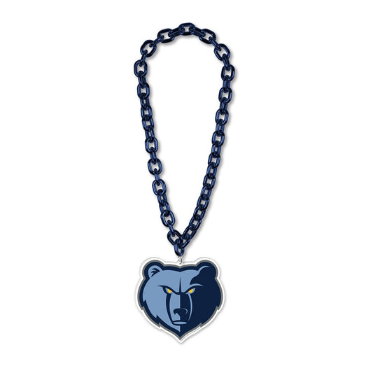 Memphis Grizzlies Necklace Big Fan Chain