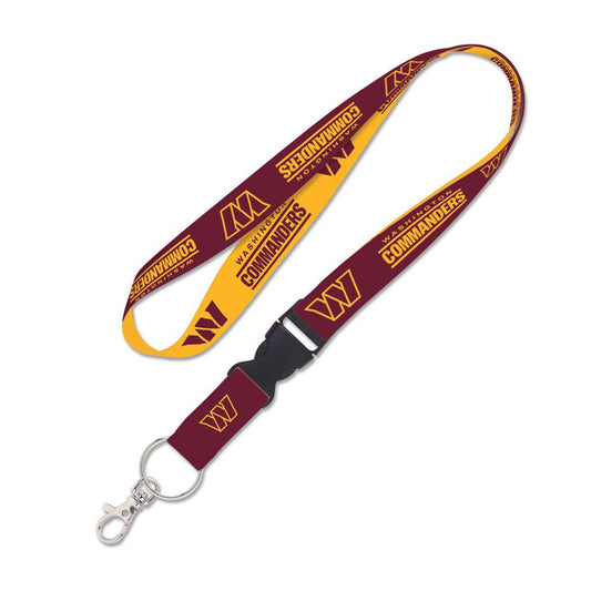 Washington Commanders Lanyard with Detachable Buckle