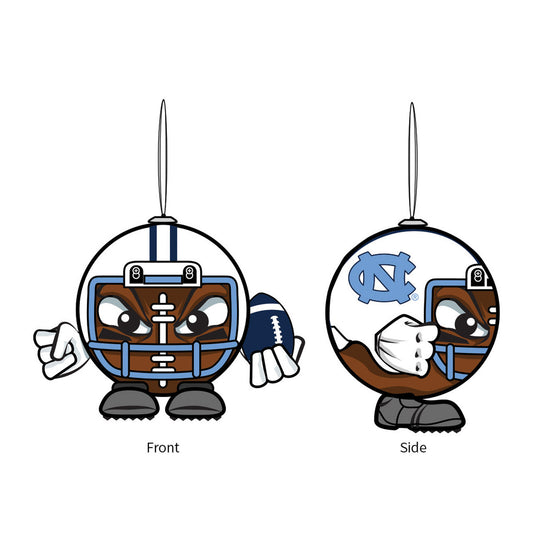 North Carolina Tar Heels Ornament Ball Head