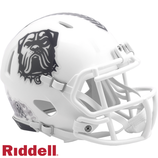 Cleveland Browns Helmet Riddell Replica Mini Speed Style Salute To Service 2024