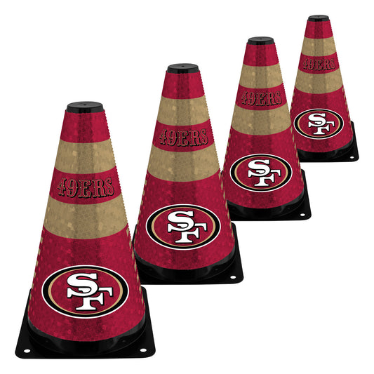 San Francisco 49ers Zone Cones 4 Pack