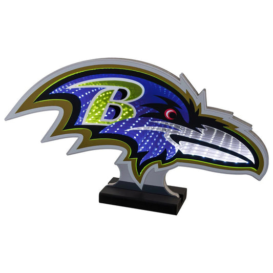 Baltimore Ravens LED Infinity Logo Light