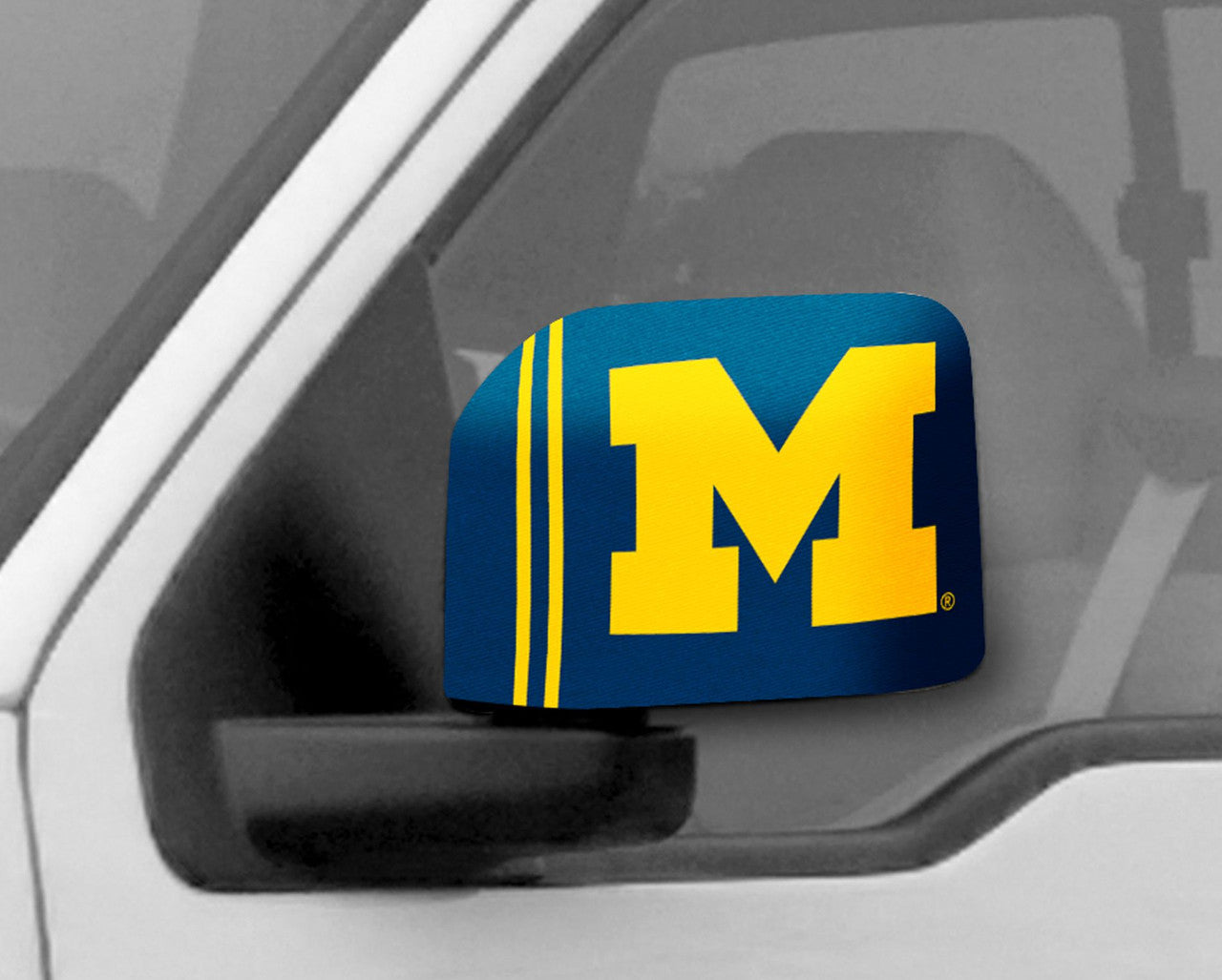 Michigan Wolverines Mirror Cover Large CO