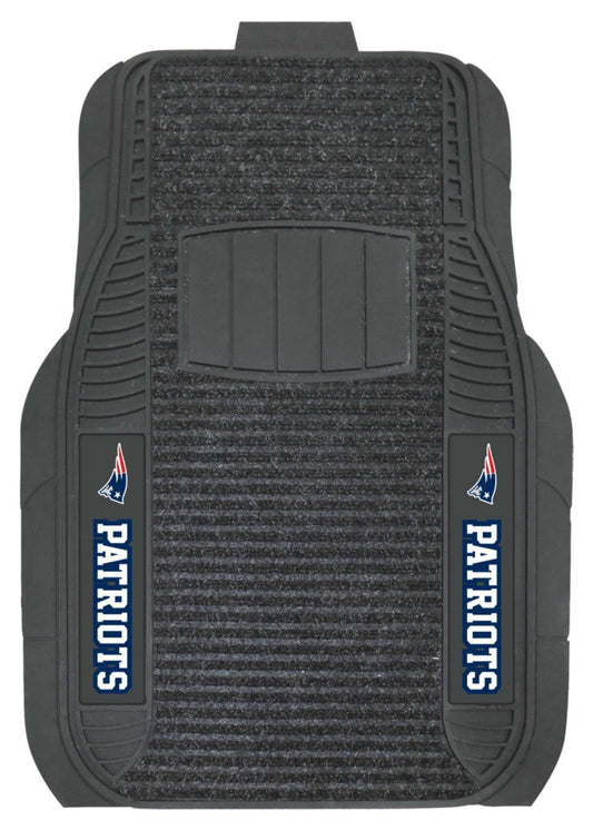 New England Patriots Car Mats Deluxe Set