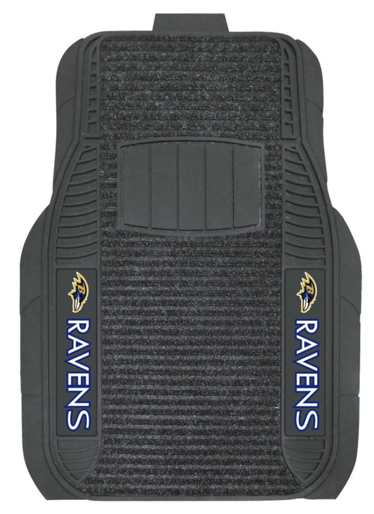 Baltimore Ravens Car Mats Deluxe Set