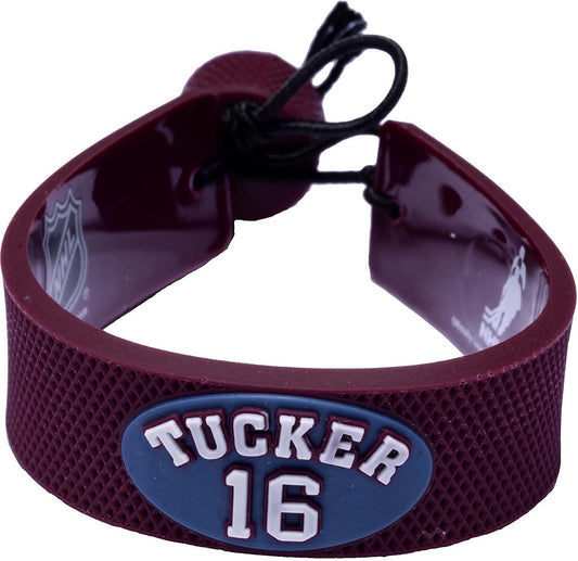 Colorado Avalanche Bracelet Team Color Jersey Darcy Tucker Design CO