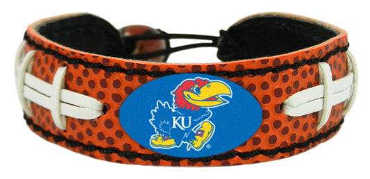 Kansas Jayhawks Bracelet Classic Football CO