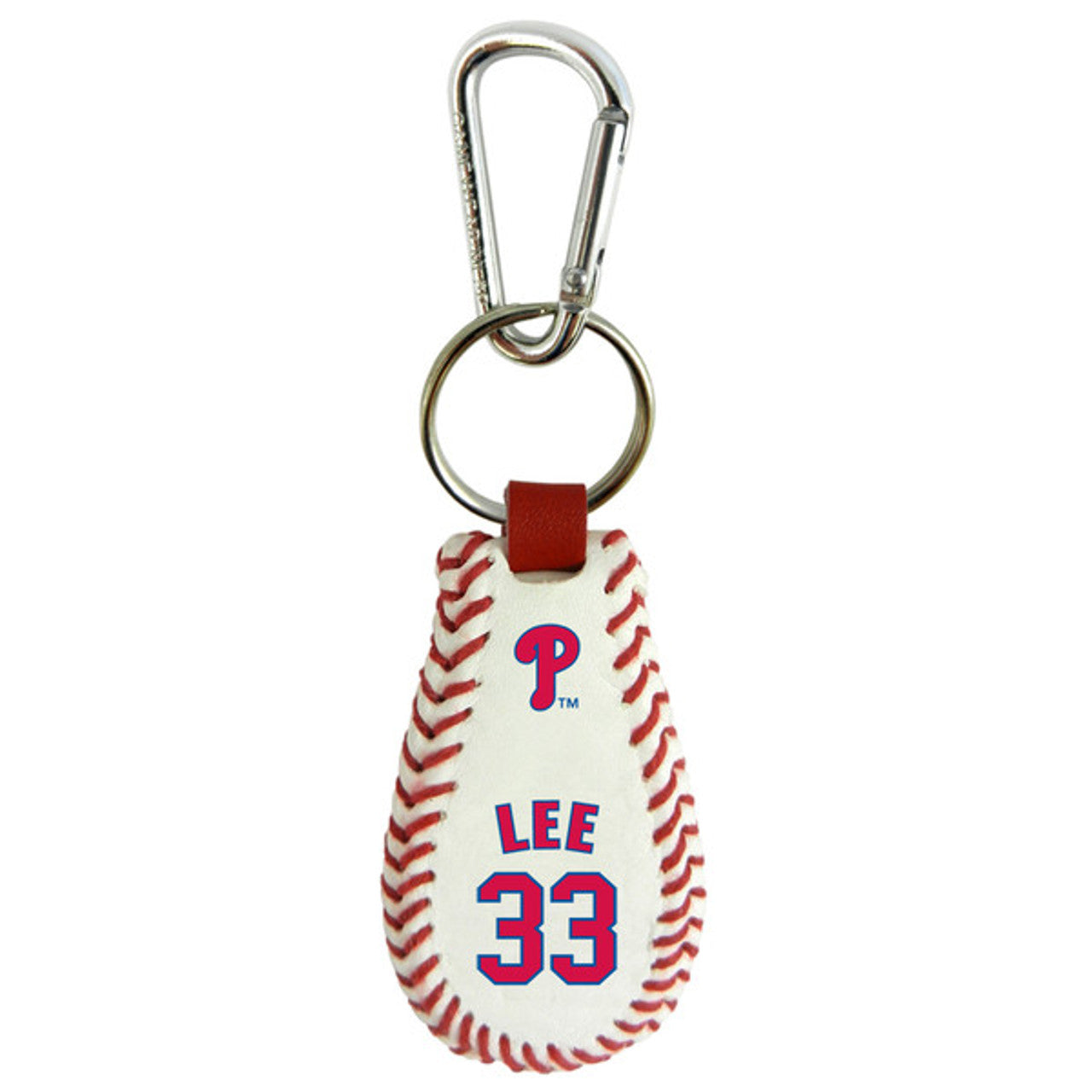 Philadelphia Phillies Keychain Classic Baseball Cliff Lee CO