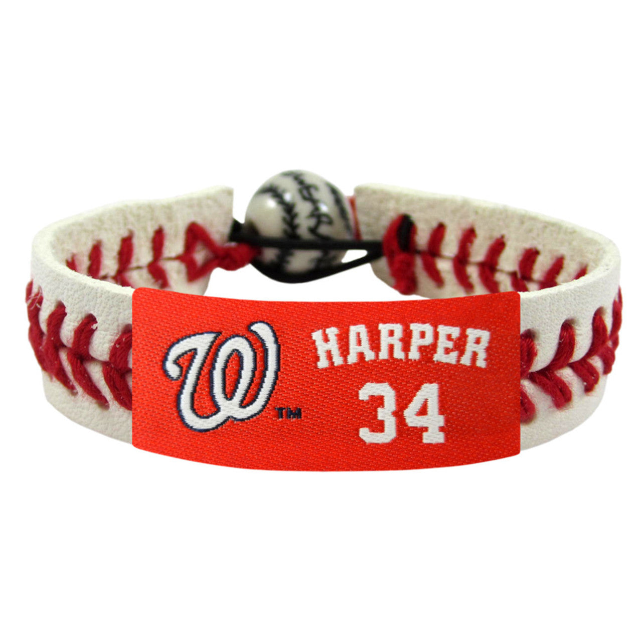 Washington Nationals Bracelet Classic Baseball Bryce Harper CO