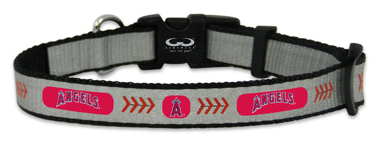 Los Angeles Angels Pet Collar Reflective Baseball Size Small CO