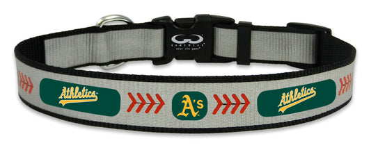 Oakland Athletics Reflective Large Baseball Collar