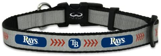 Tampa Bay Rays Pet Collar Reflective Baseball Size Toy CO