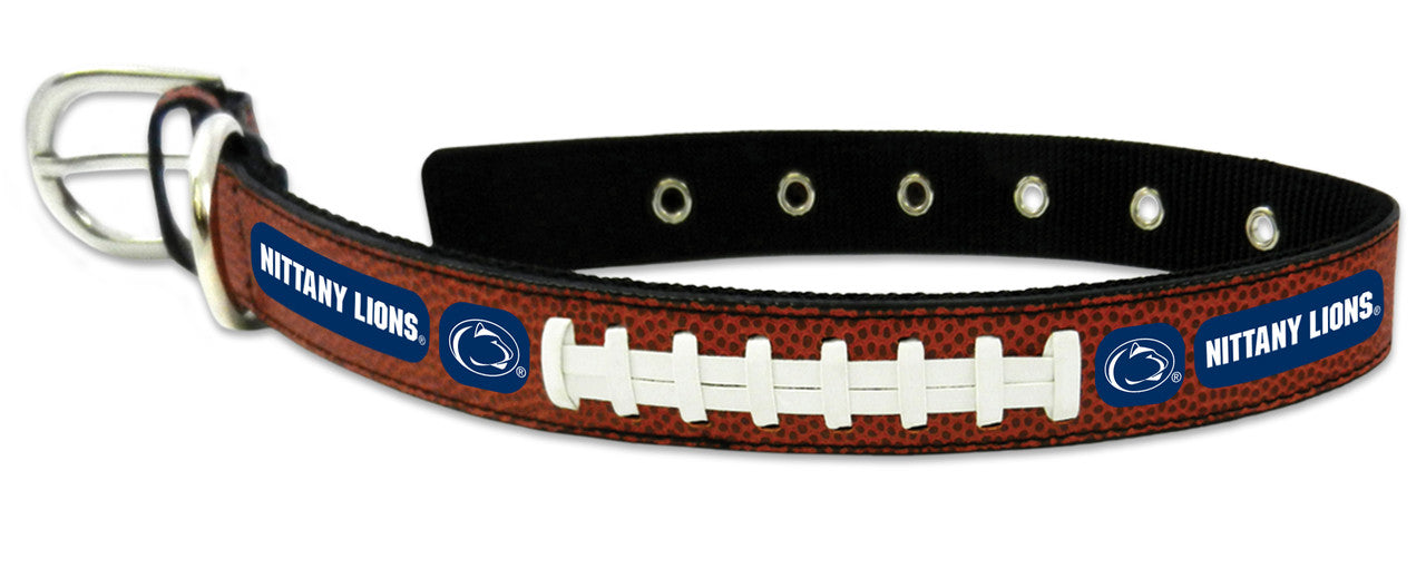 Penn State Nittany Lions Classic Leather Medium Football Collar -