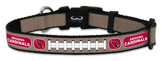 Arizona Cardinals Pet Collar Reflective Football Size Toy