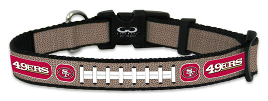 San Francisco 49ers Reflective Toy Football Collar