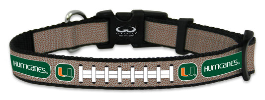 Miami Hurricanes Reflective Toy Football Collar