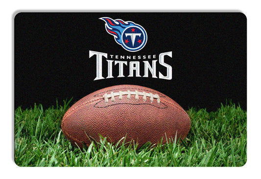 Tennessee Titans Classic NFL Football Pet Bowl Mat - L