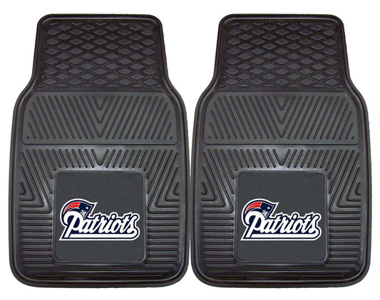 New England Patriots Car Mats Heavy Duty 2 Piece Vinyl