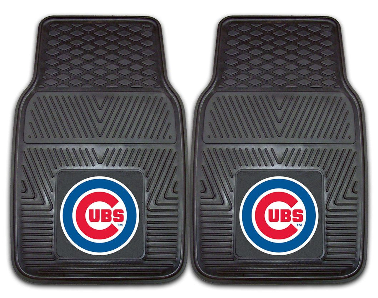 Chicago Cubs Heavy Duty 2-Piece Vinyl Car Mats