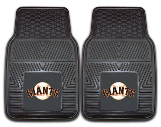 San Francisco Giants Heavy Duty 2-Piece Vinyl Car Mats