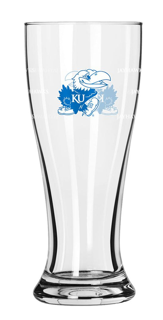 Kansas Jayhawks Shot Glass - Mini Pilsner