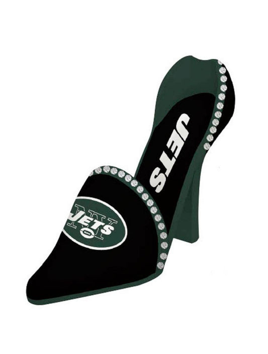 New York Jets Decorative Wine Bottle Holder - Shoe