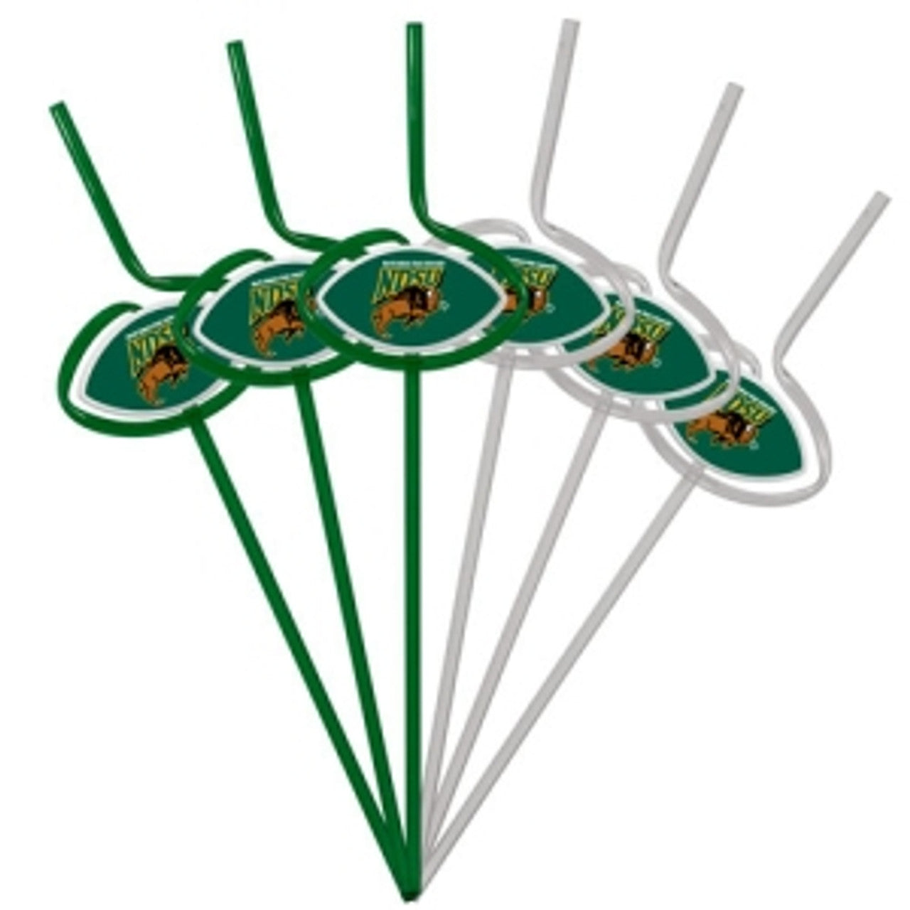 North Dakota State Bison Team Sipper Straws CO