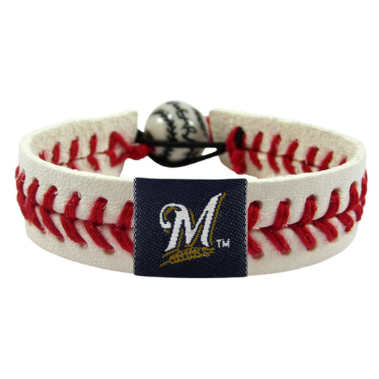 Milwaukee Brewers Bracelet Classic Baseball CO