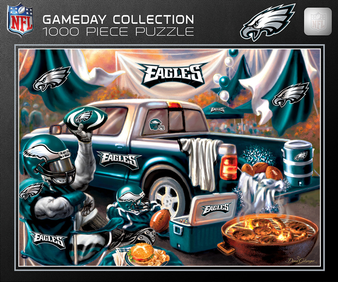 Philadelphia Eagles Puzzle 1000 Piece Gameday Design