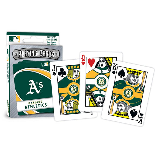 Oakland Athletics Playing Cards Logo