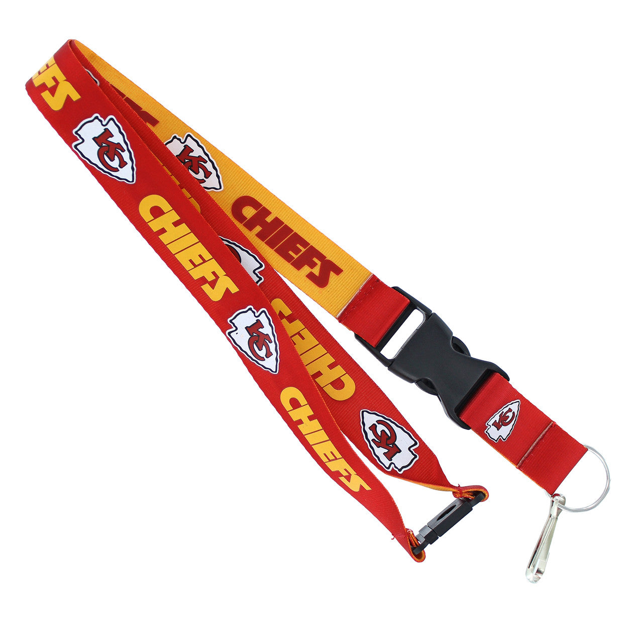 Kansas City Chiefs Lanyard Reversible