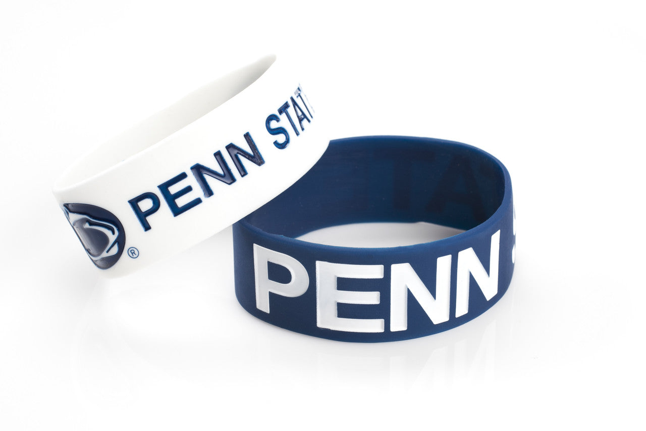 Penn State Nittany Lions Bracelets 2 Pack Wide