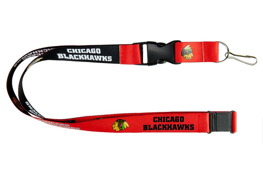 Chicago Blackhawks Lanyard Reversible