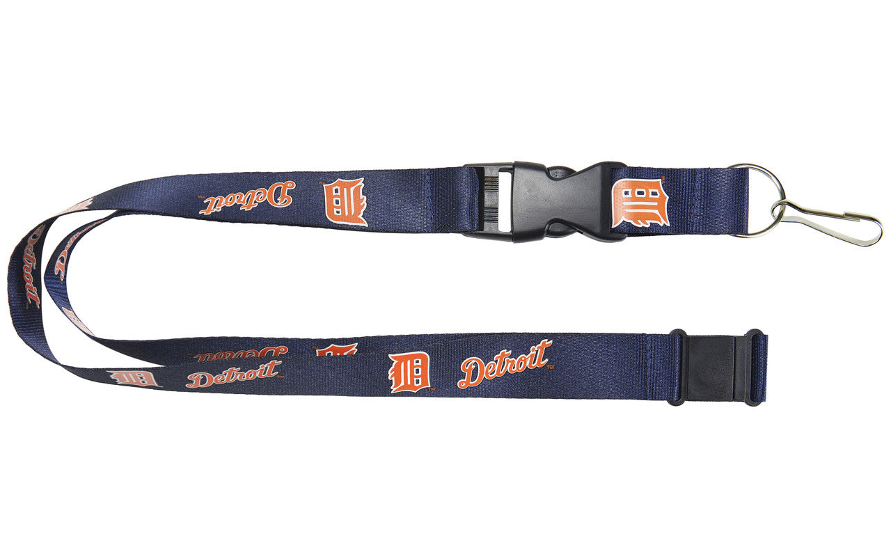 Detroit Tigers Lanyard Blue