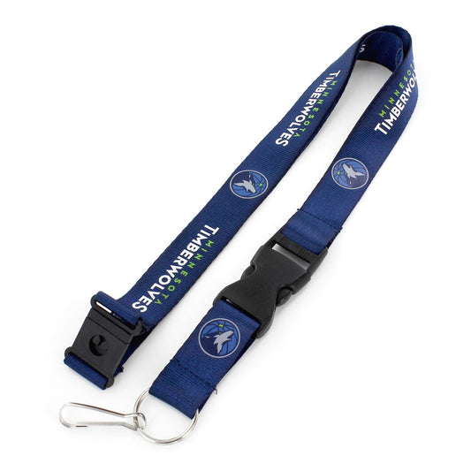 Minnesota Timberwolves Lanyard Blue