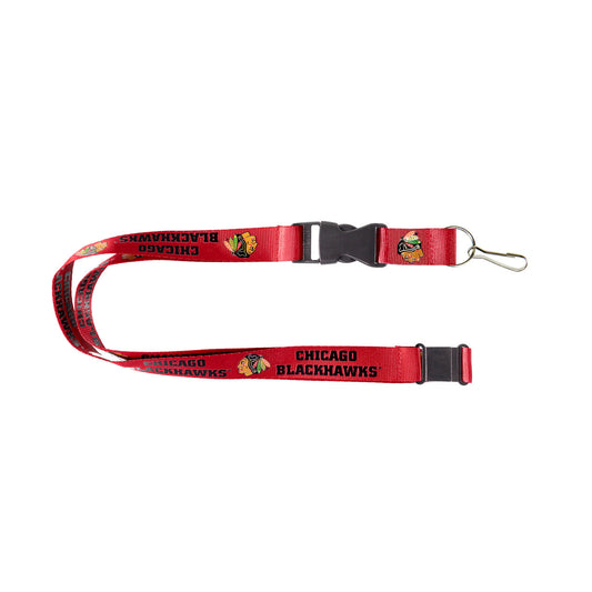 Chicago Blackhawks Lanyard Red