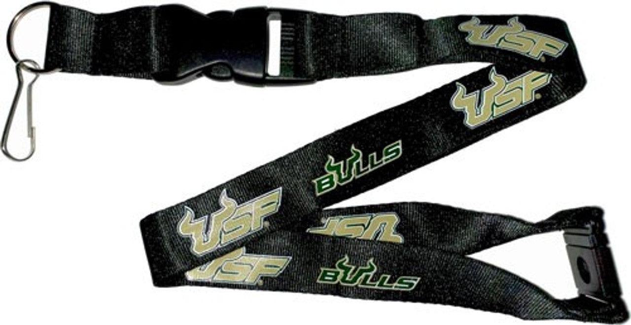 South Florida Bulls Lanyard Black