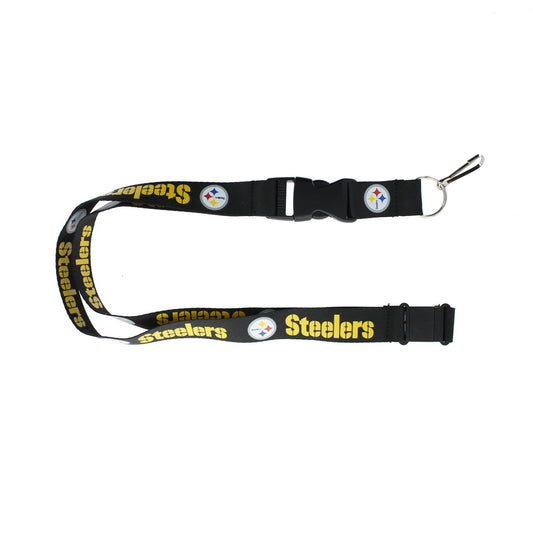 Pittsburgh Steelers Lanyard Black