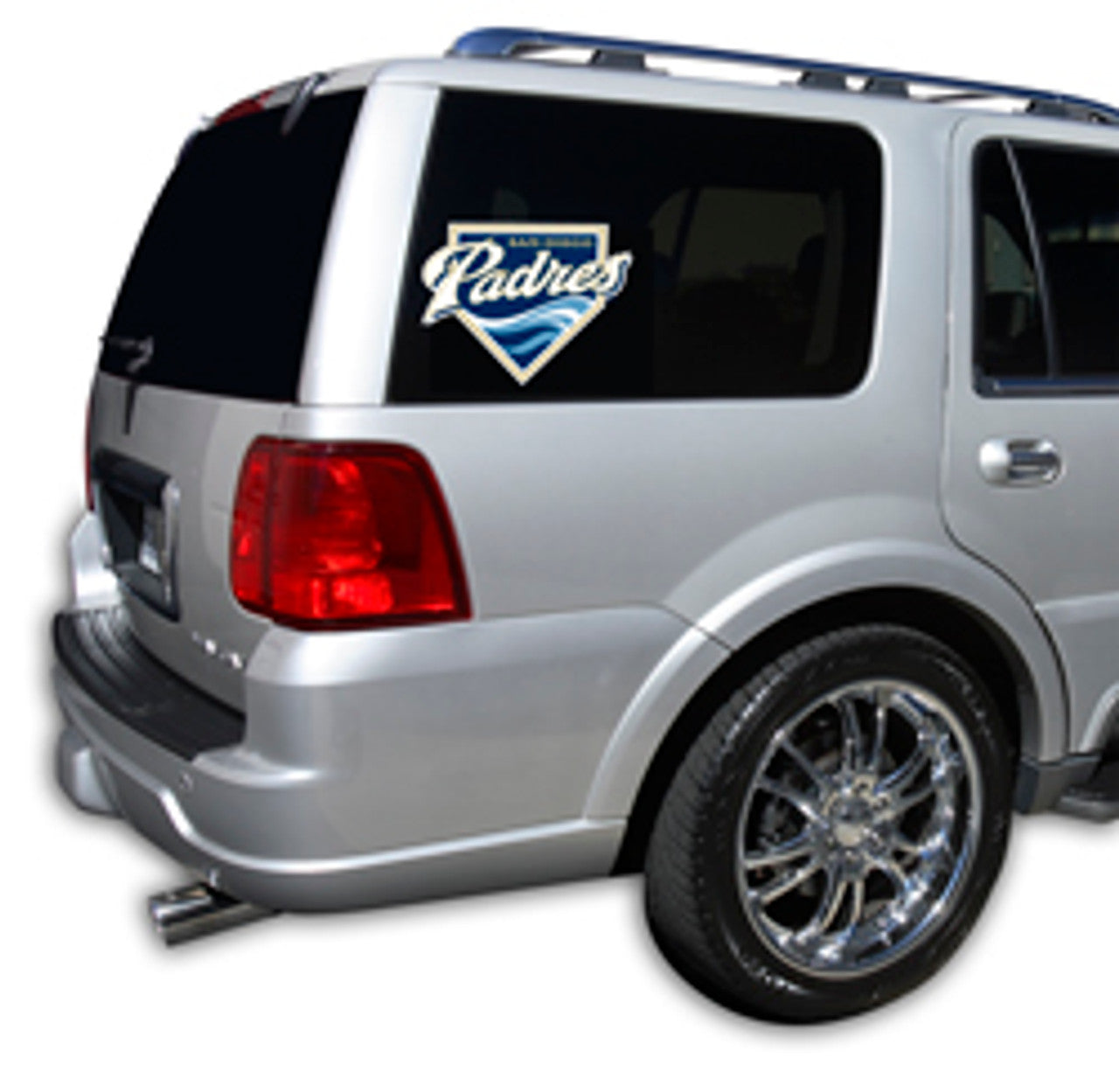 San Diego Padres Window Film Rear