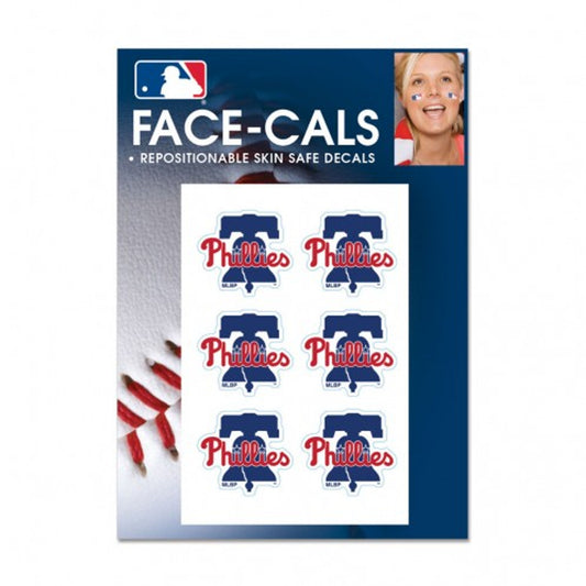 Philadelphia Phillies Tattoo Face Cals