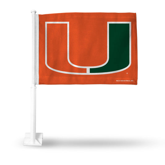 Miami Hurricanes Flag Car