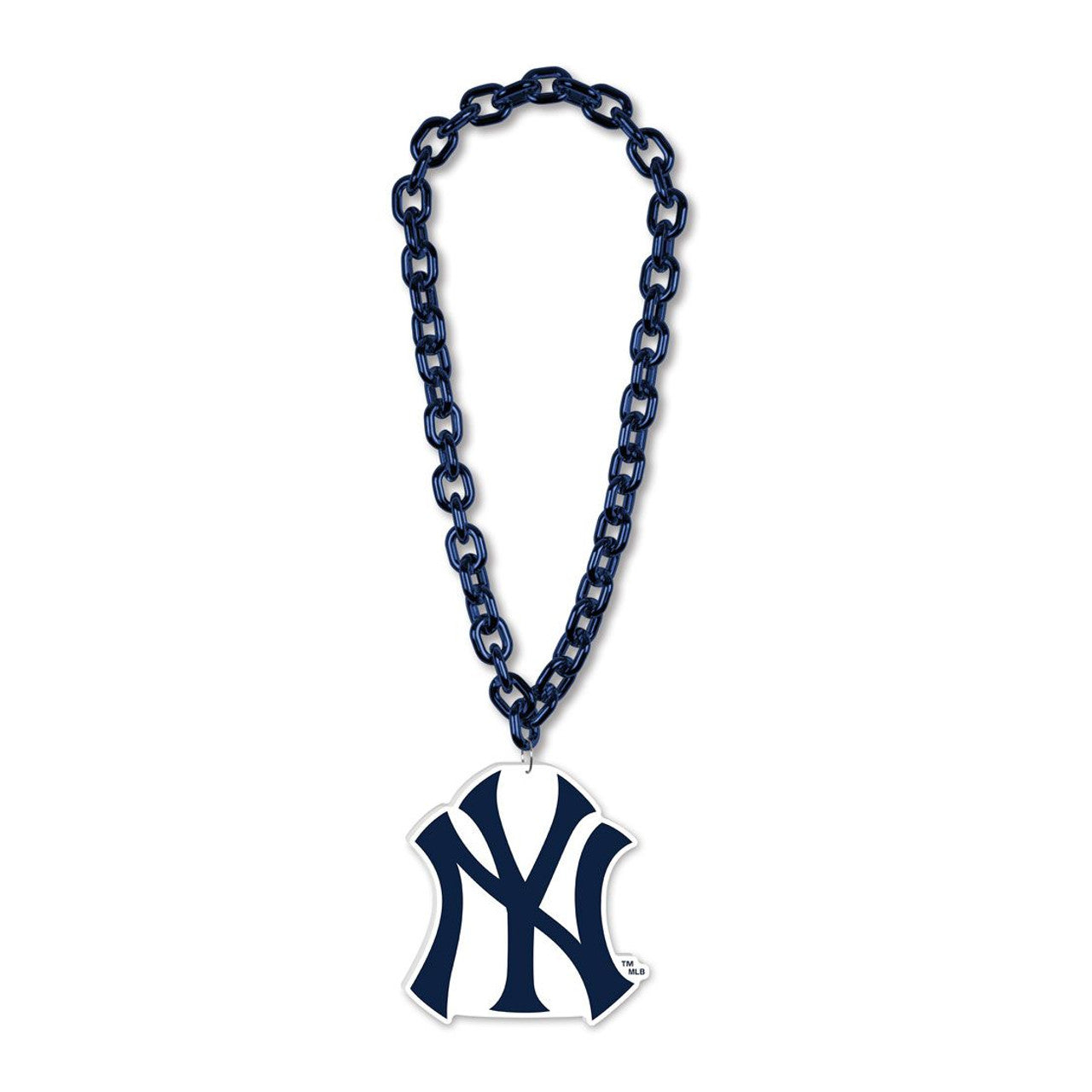 New York Yankees Necklace Big Fan Chain