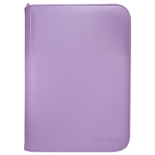 Vivid 4 Pocket Zippered PRO-Binder Purple