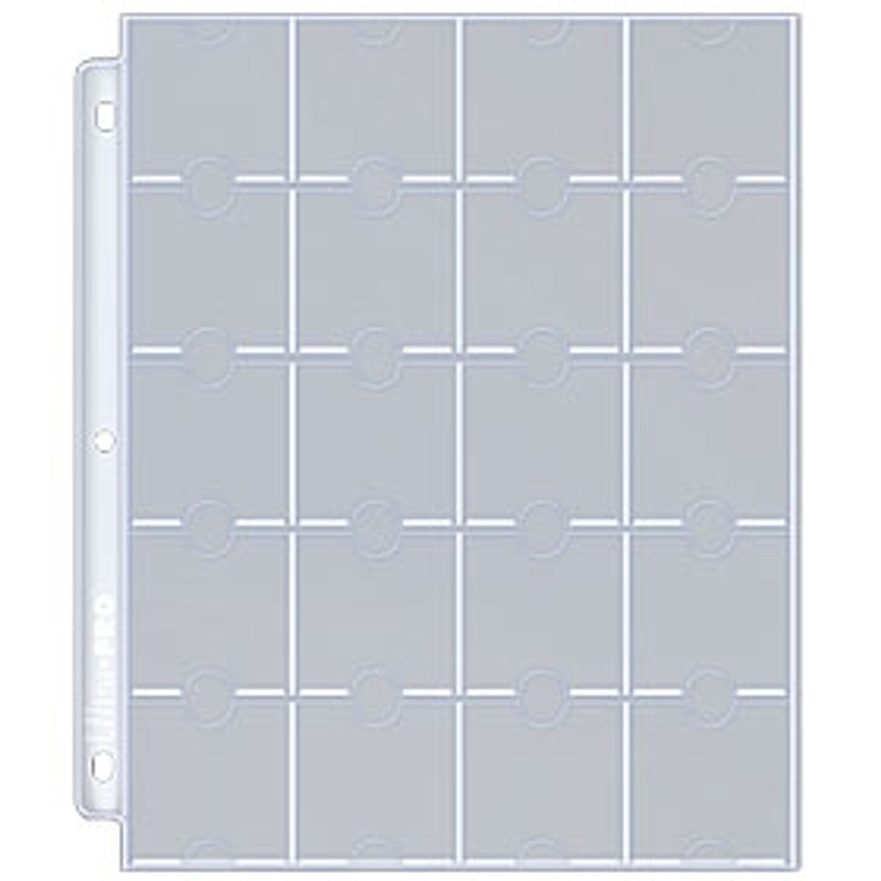 Ultra Pro 20-Pocket Coin Pages (10ct)