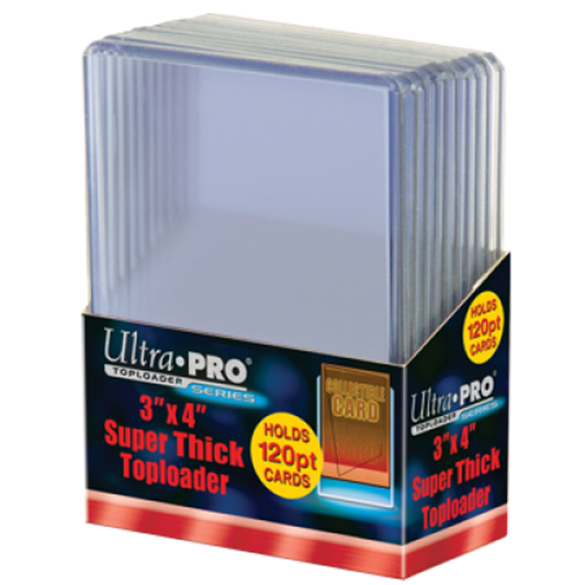 Toploader - 3x4 120pt (10 per pack)