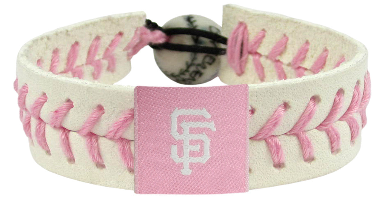 San Francisco Giants Bracelet Baseball Pink CO