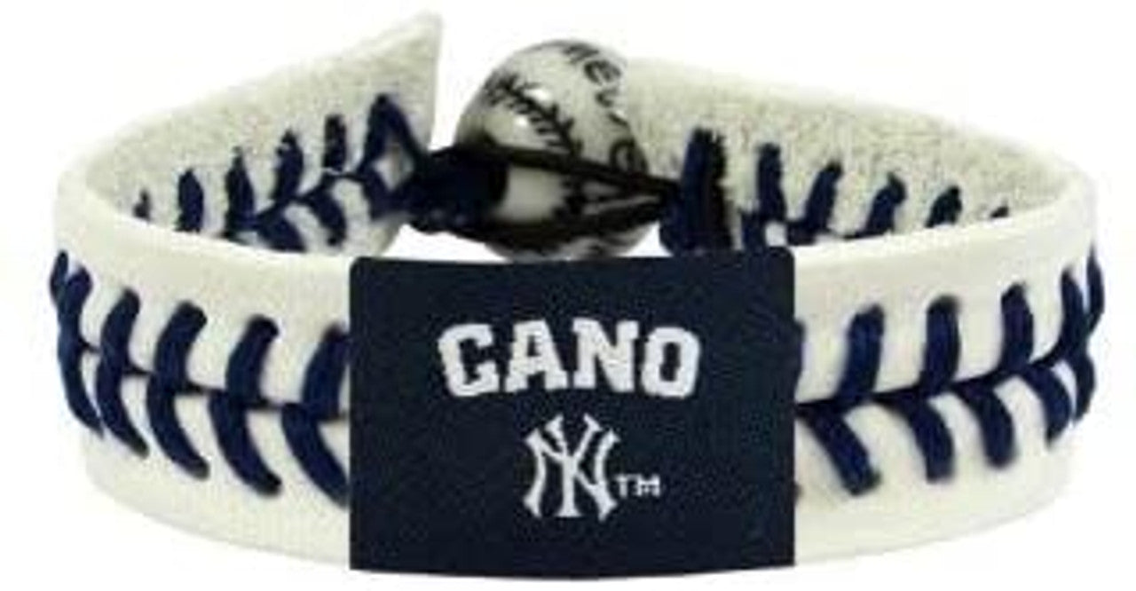 New York Yankees Bracelet Genuine Baseball Robinson Cano CO